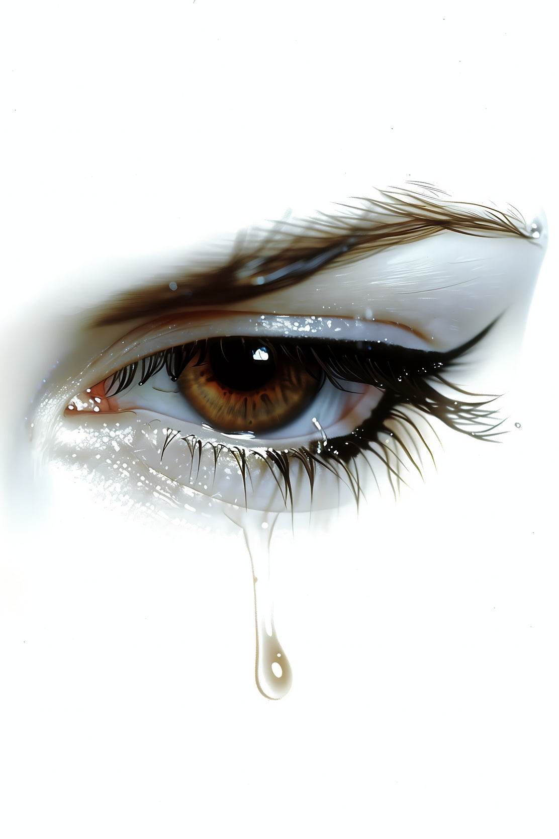 Silent Sorrow Modern Wall Art - beink online art store