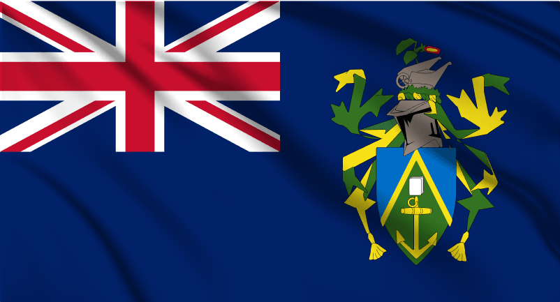 Pitcairn Islands National Flag Wall Art - beink online art store