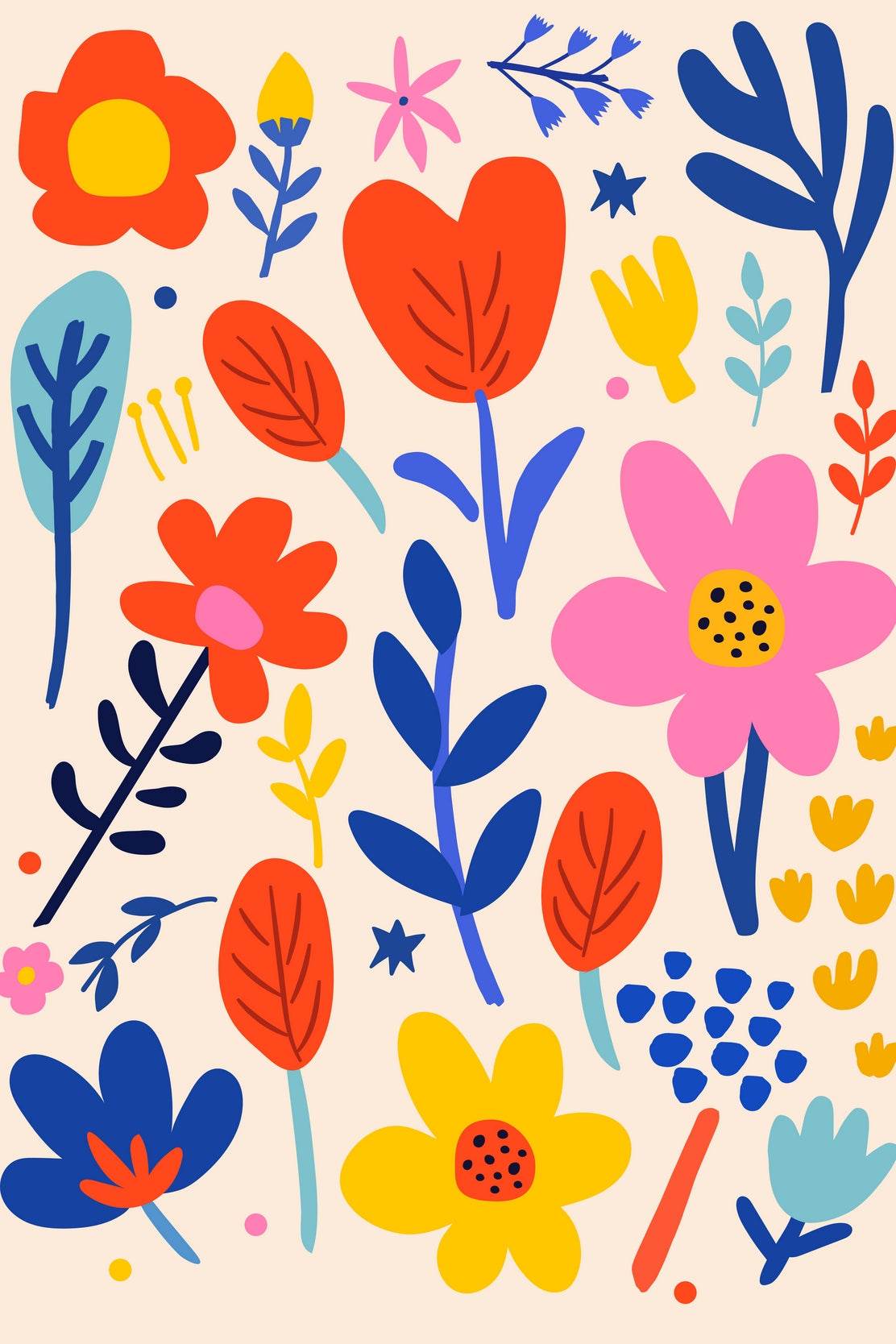 Painting Marigolds Wall Art - beink online art store