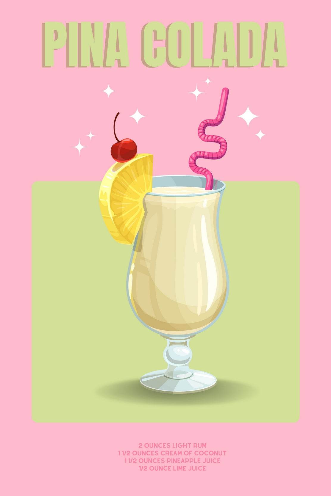 PinaColada Mix Wall Art - beink online art store