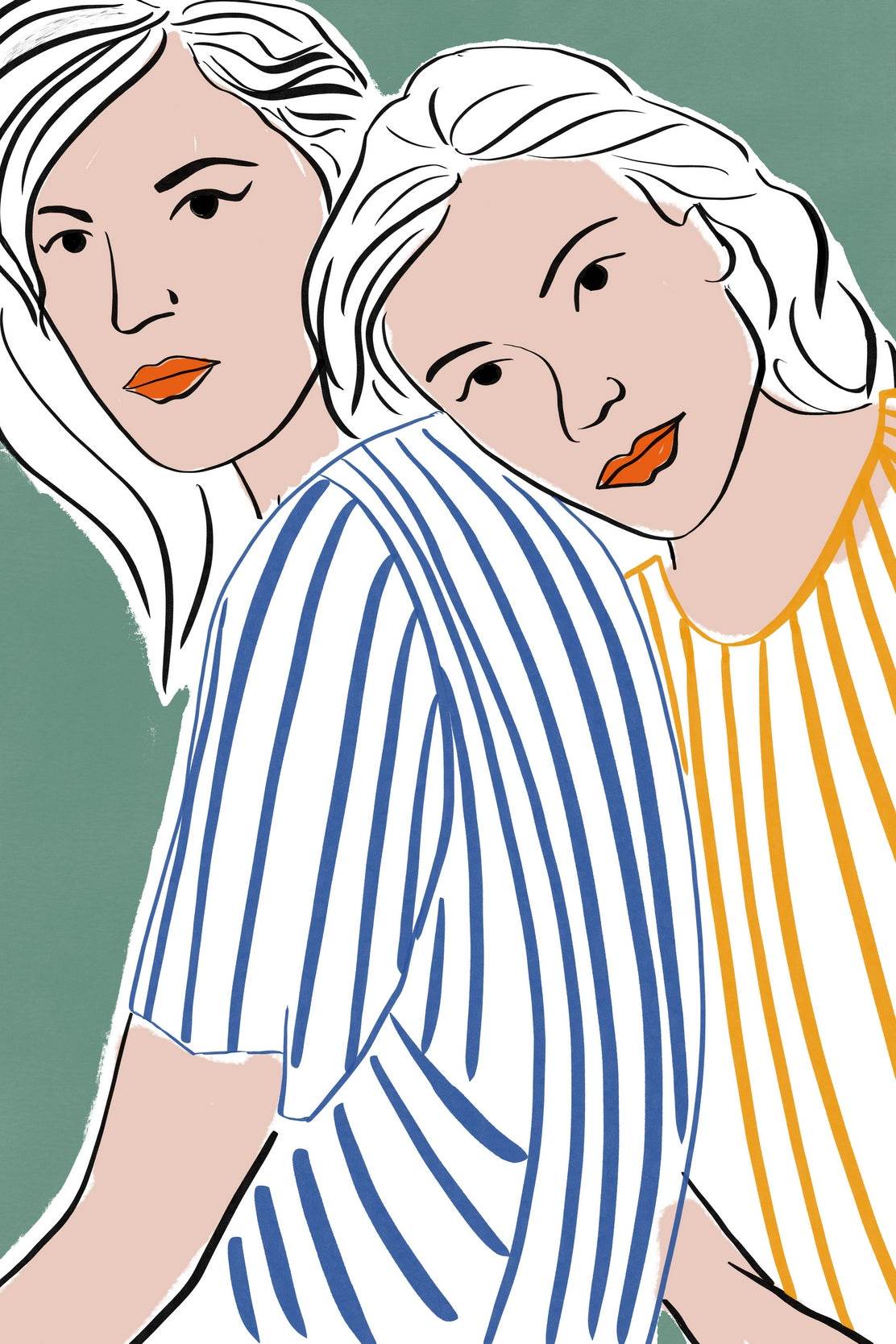 Contemporary Female Wall Art - beink online art store