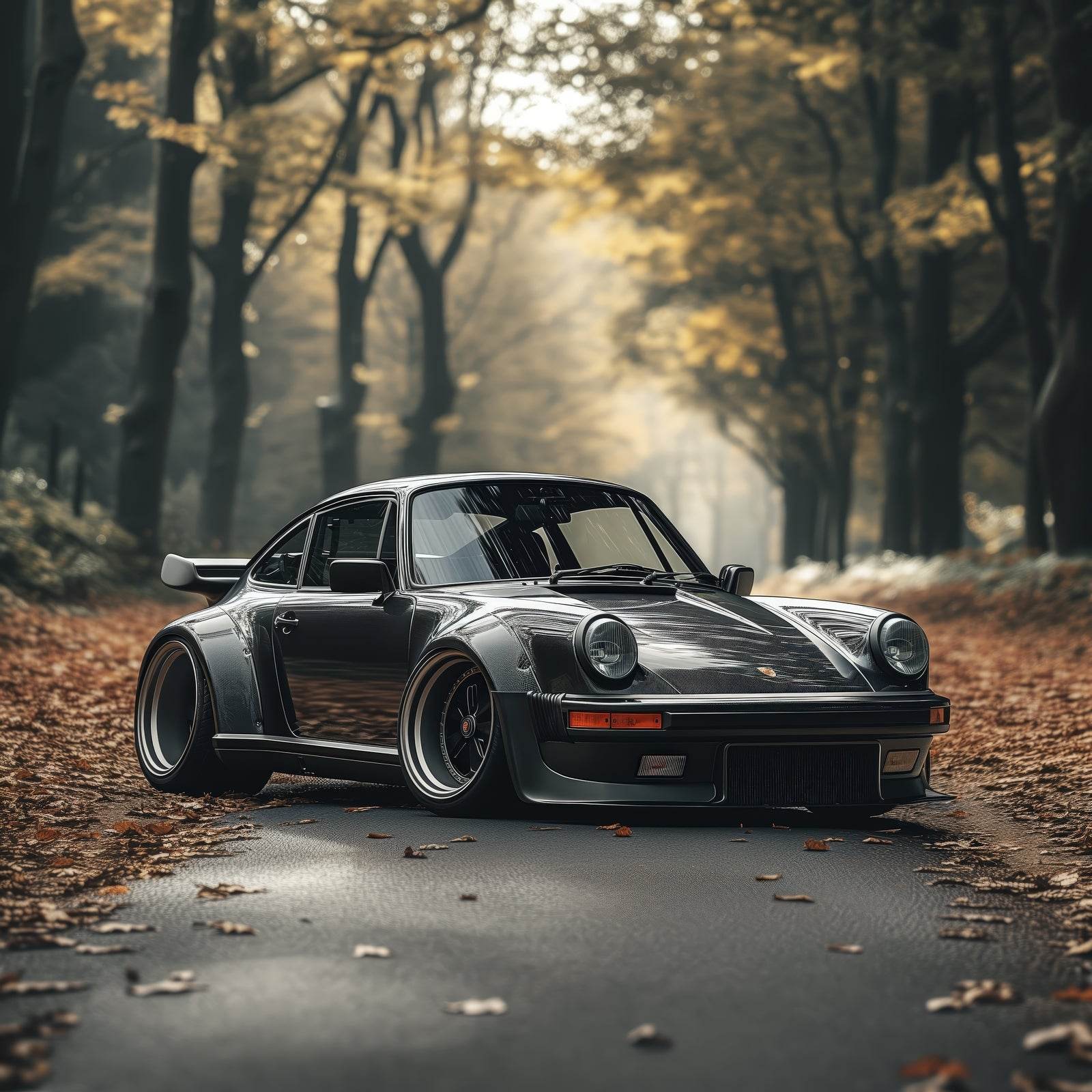 Porsche Black Sports Rally Wall Art - beink online art store