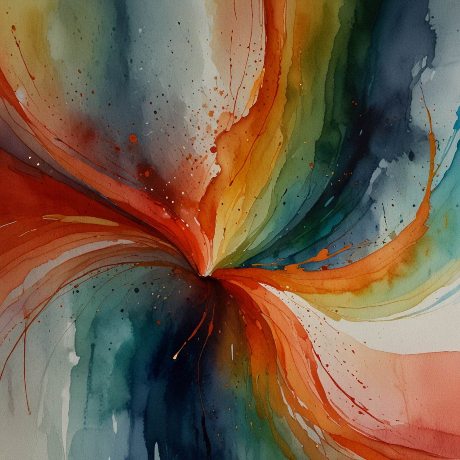 Oil Painting Color Abstract Wall Art - beink online art store