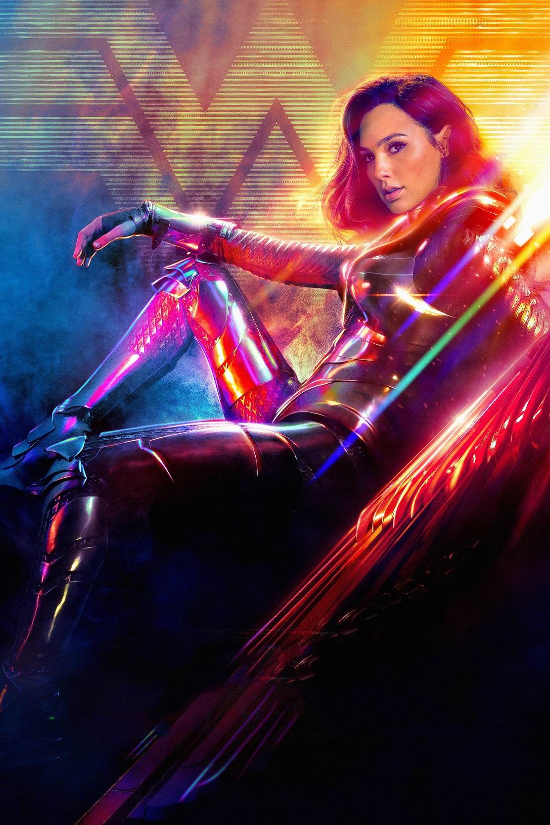 Wonder Woman 1984 with Shiny theme Wall Art - beink online art store