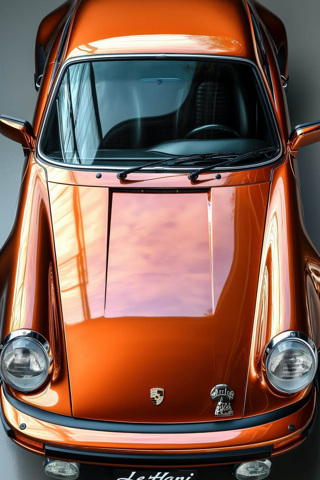 Porsche 911 Widebody Wall Art - beink online art store