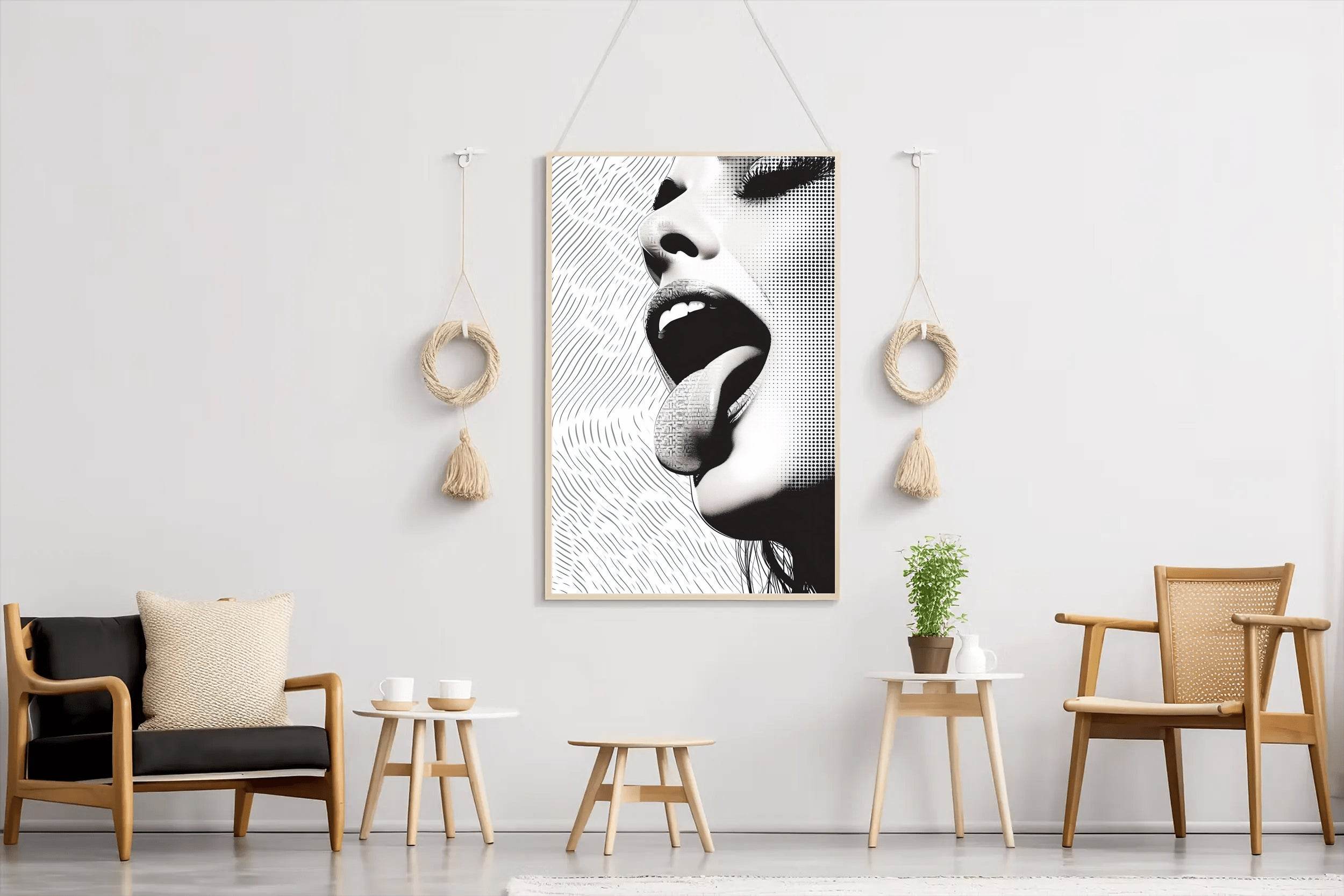 Graphic Glam Modern Wall Art - beink online art store