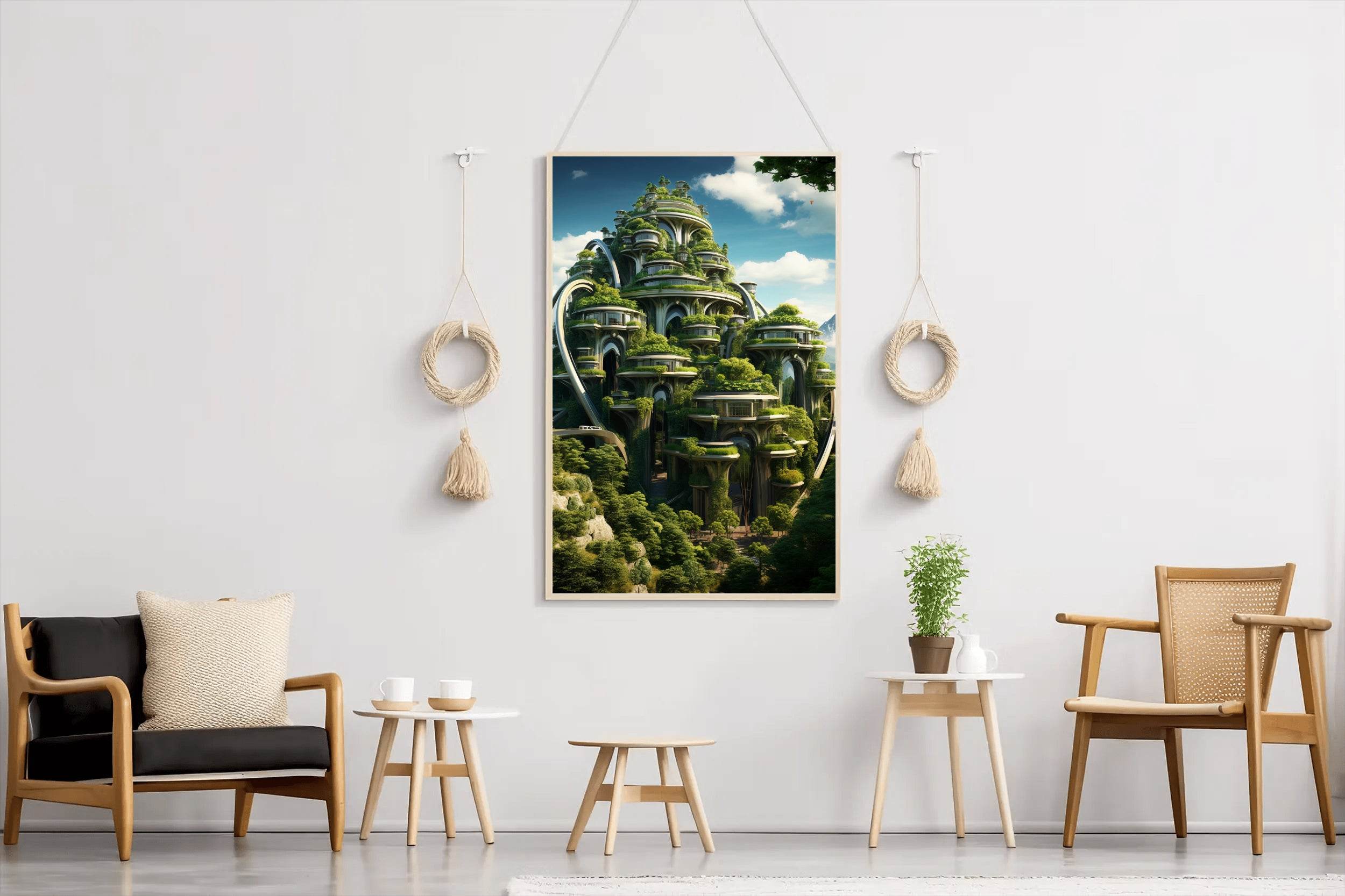 Planet Alpha Wall Art - beink online art store