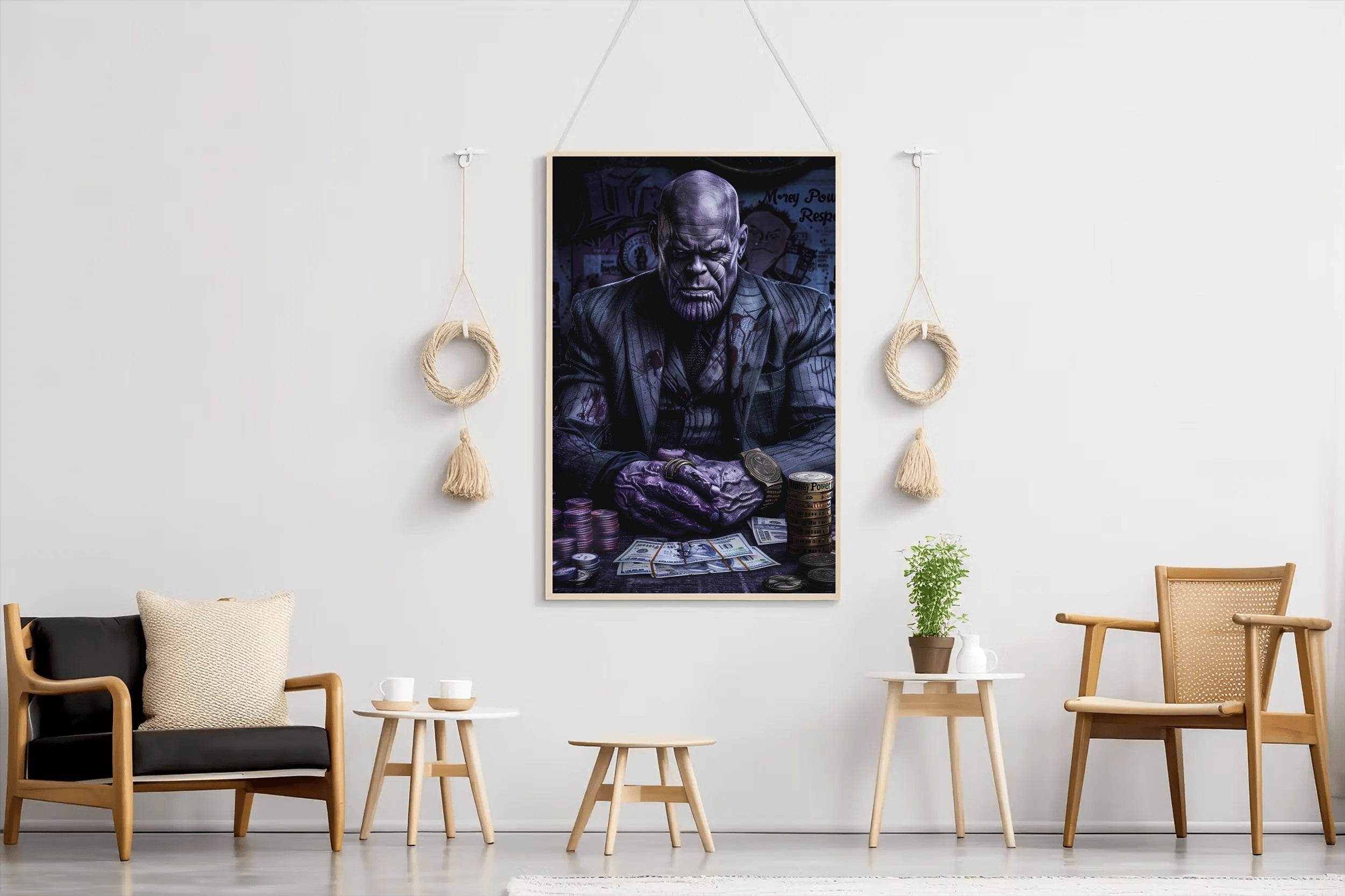Picture of Thanos in Suit - beink online art store