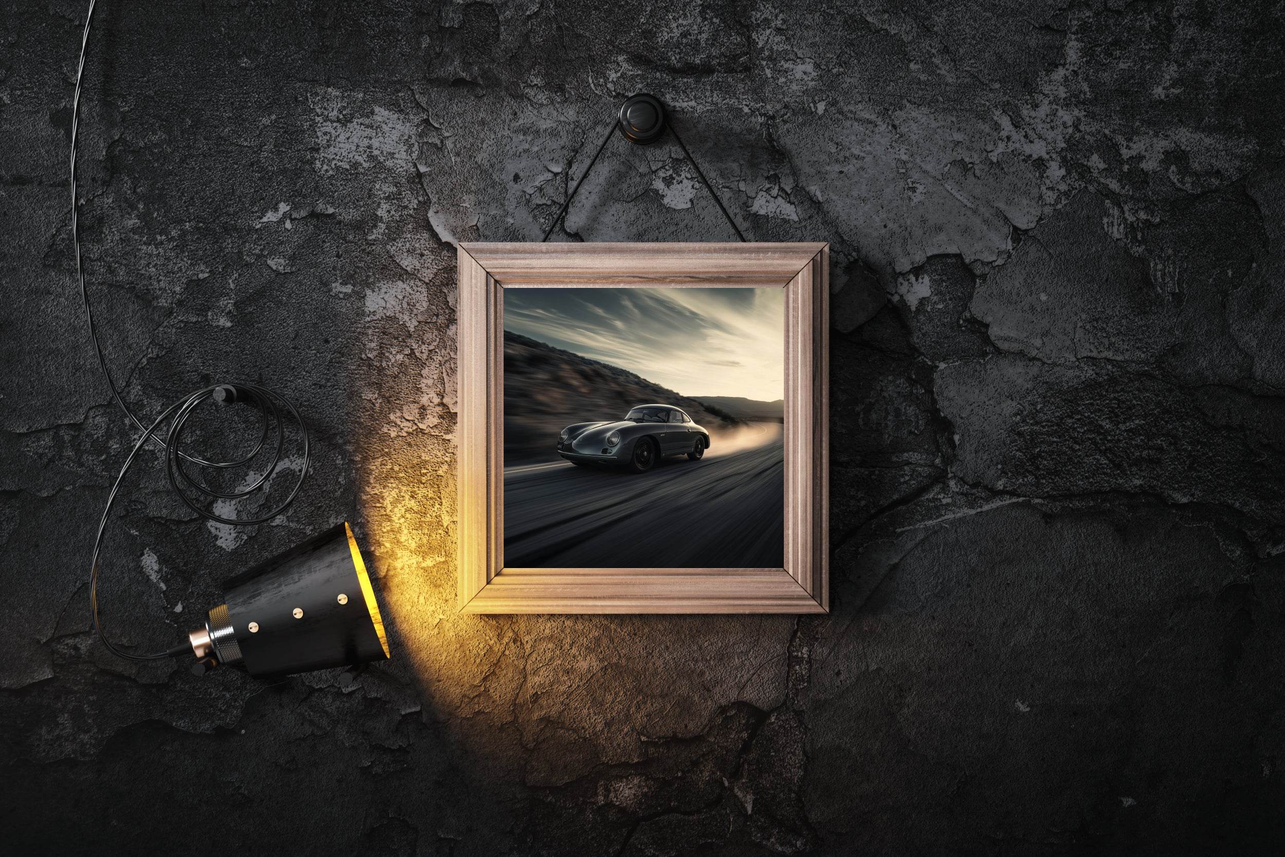 Porsche 356 Carrera Classic Wall Art - beink online art store