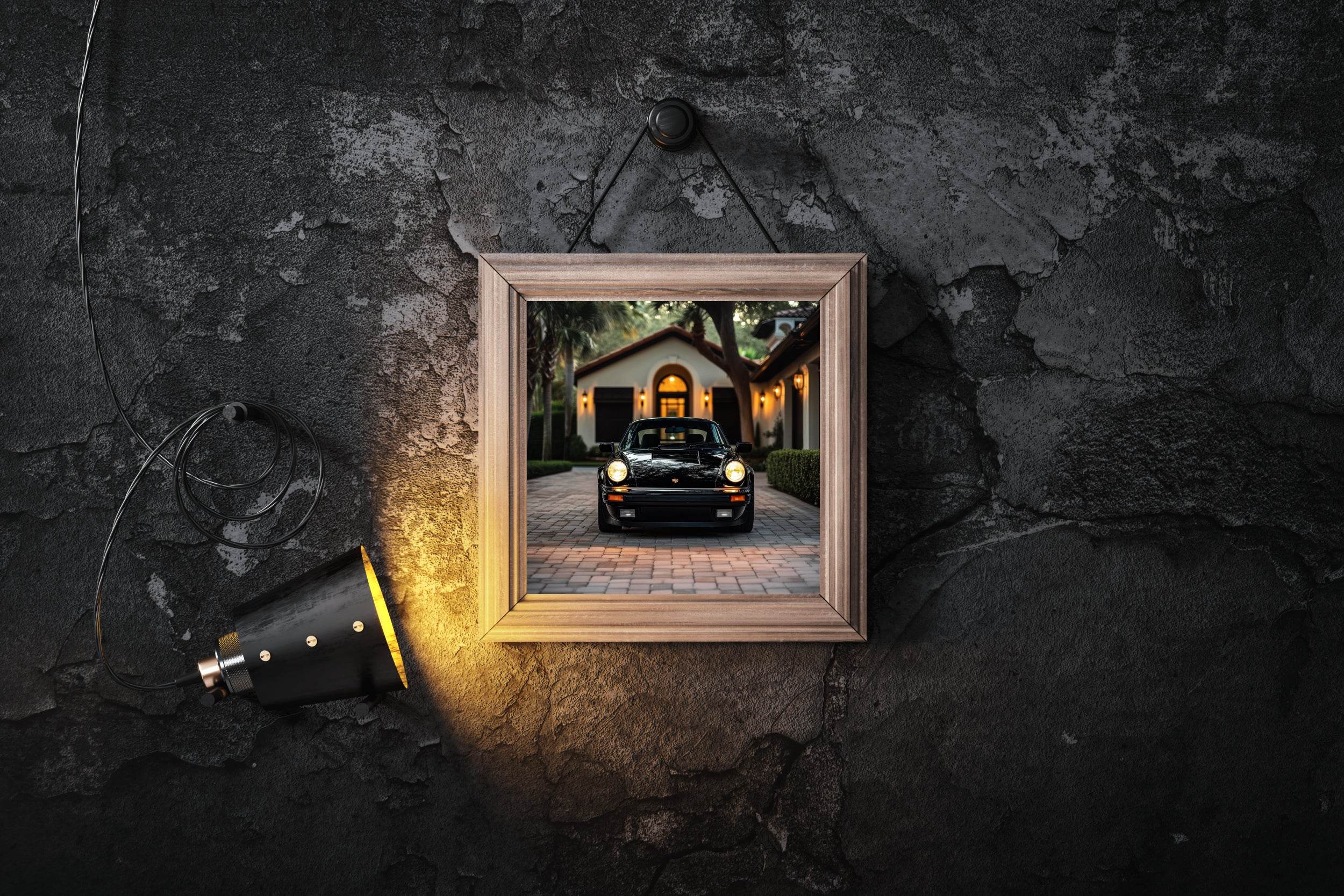 porsche 911 turbo Model 1986 Wall Art - beink online art store