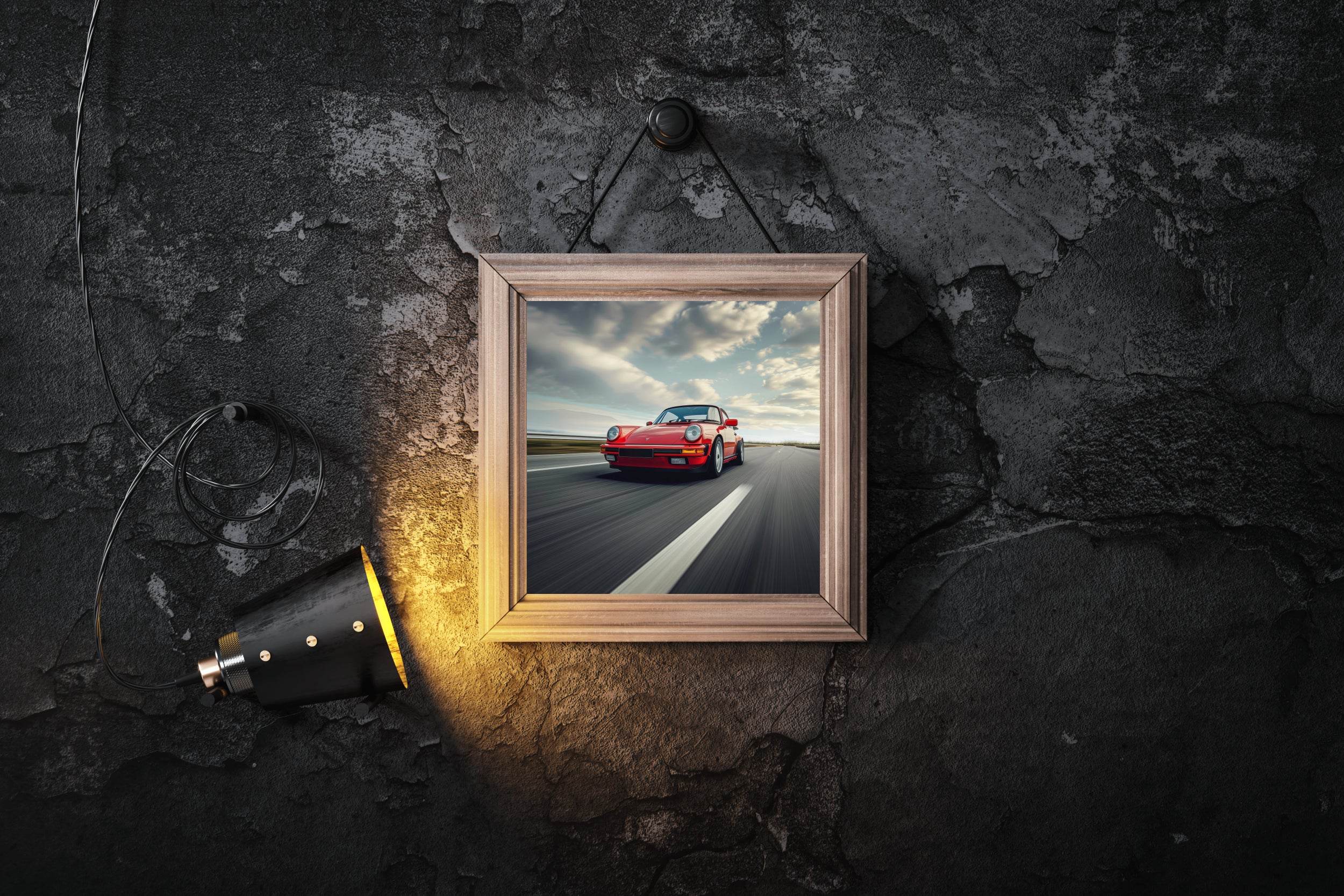 Porsche 1989 Carrera Wall Art - beink online art store