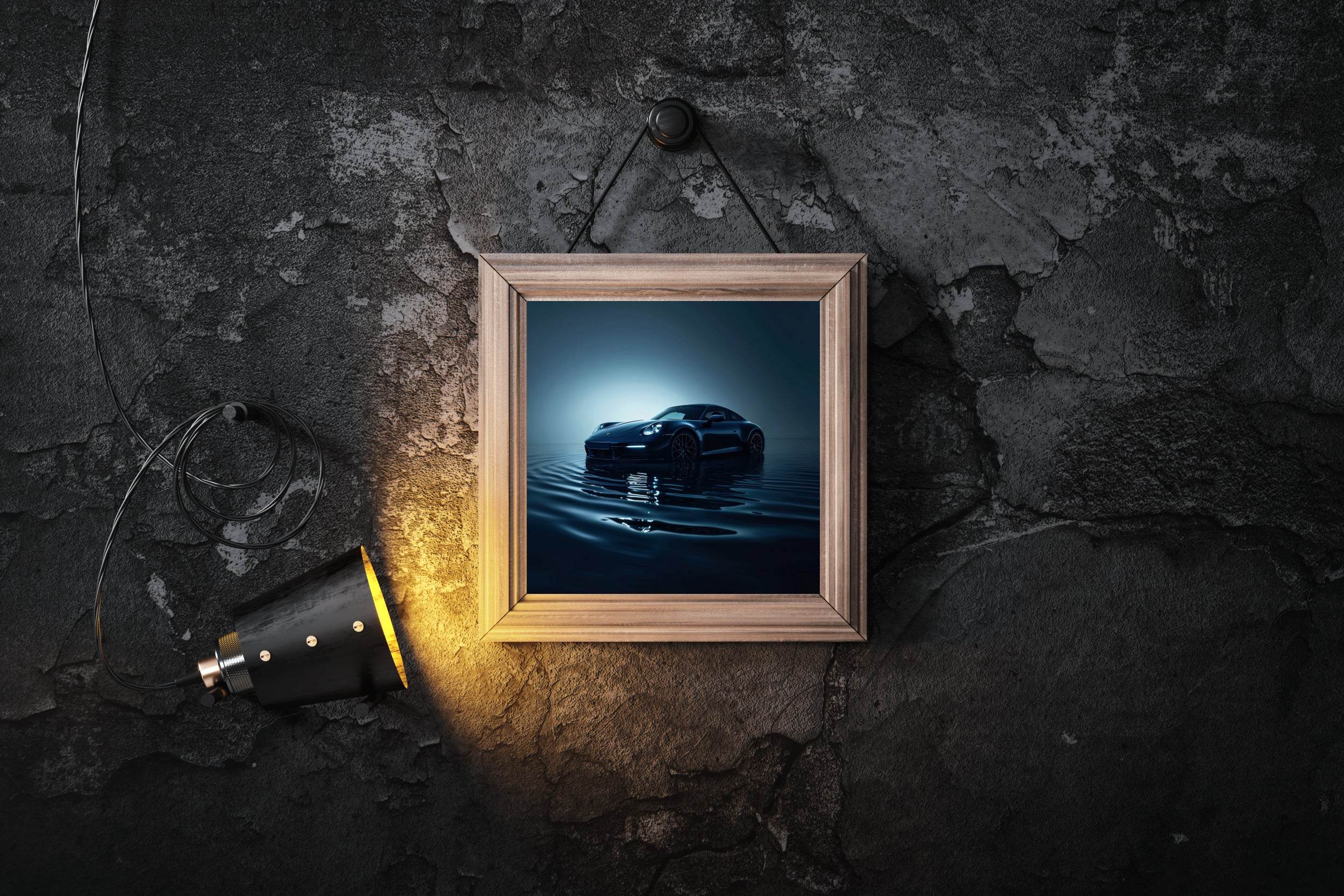 Porsche 911 Carrera S NEW Wall Art - beink online art store