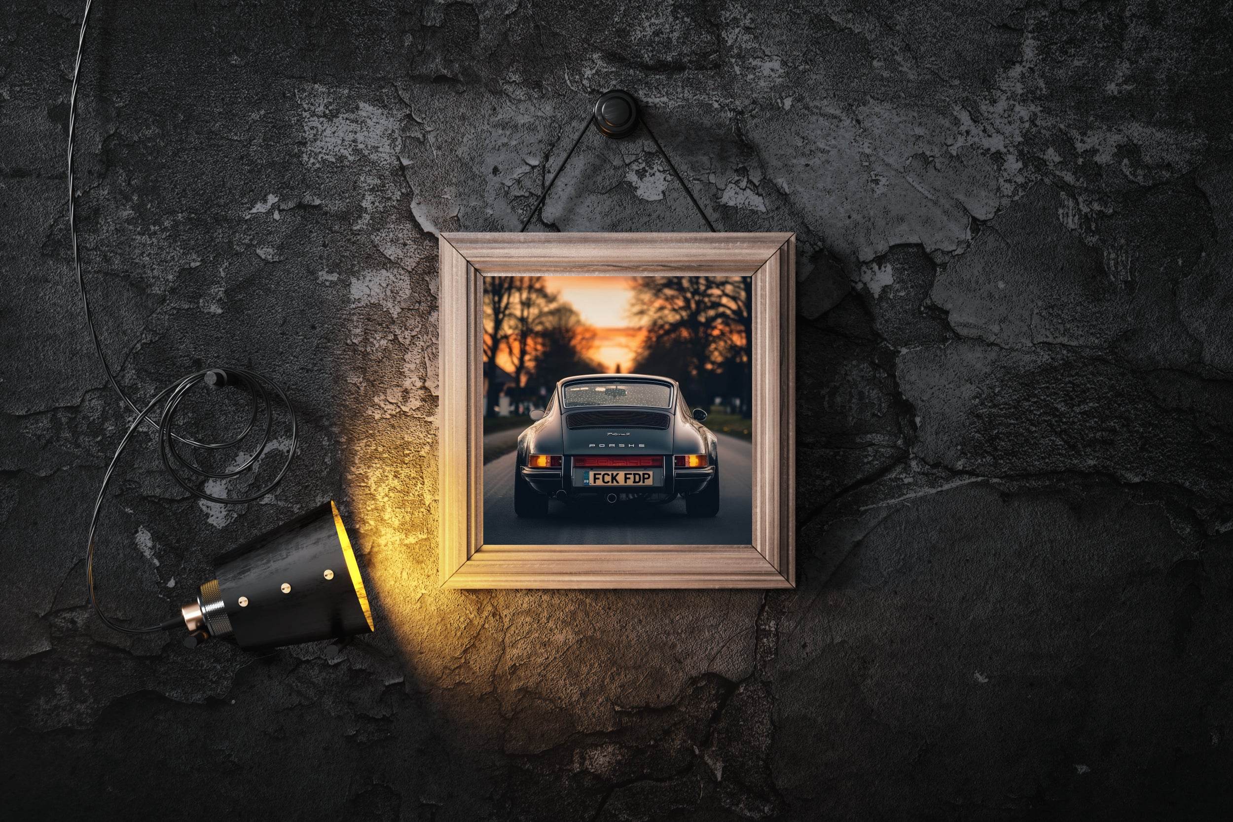 Porsche 911 JB Classic Wall Art - beink online art store