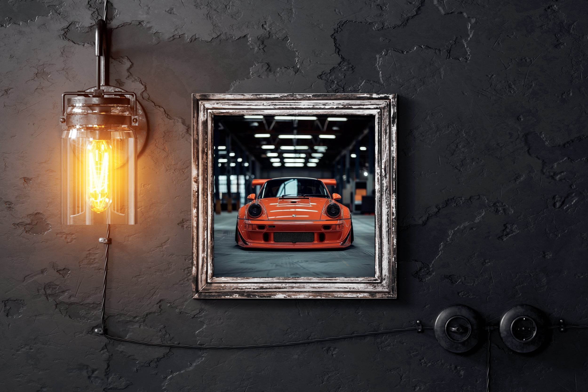 Porsche 911 C2 RWB Wall Art - beink online art store