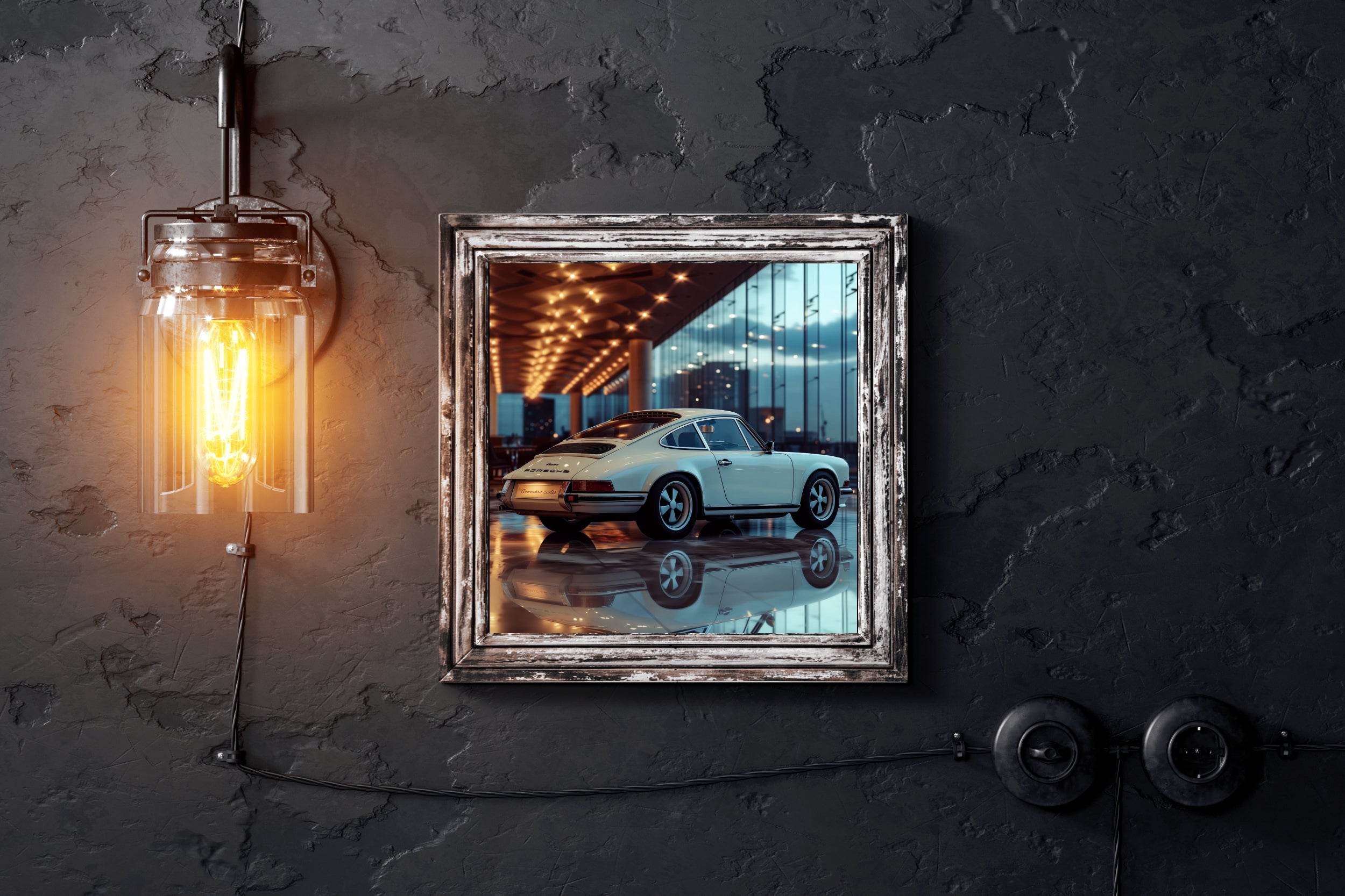 Porsche 911 E Wall Art - beink online art store