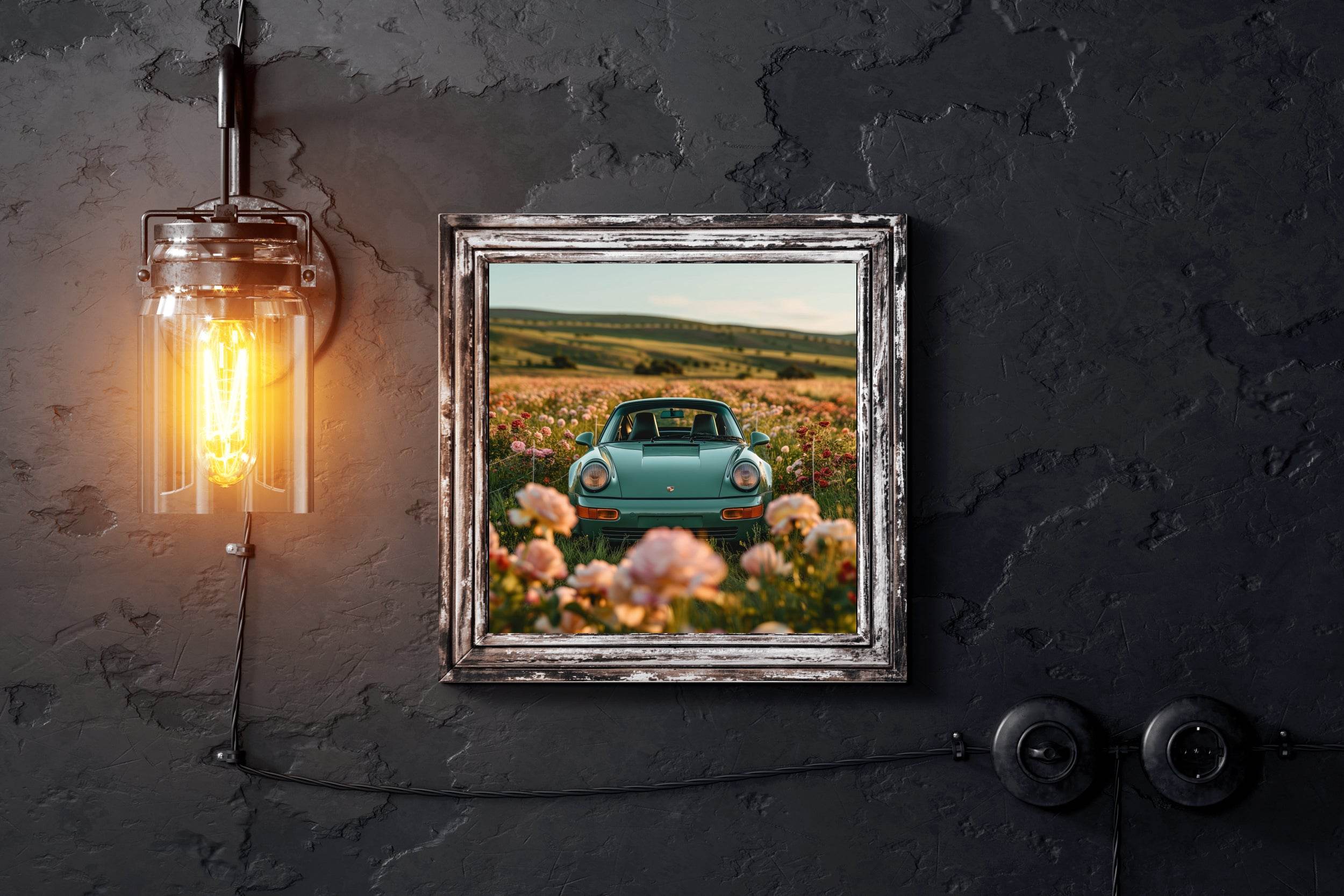 Porsche 964 Carrera RS Wall Art - beink online art store