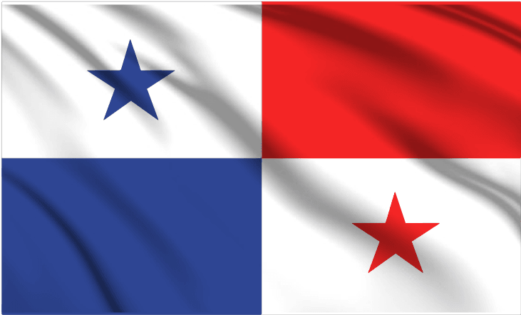 Panama National Flag Wall Art - beink online art store