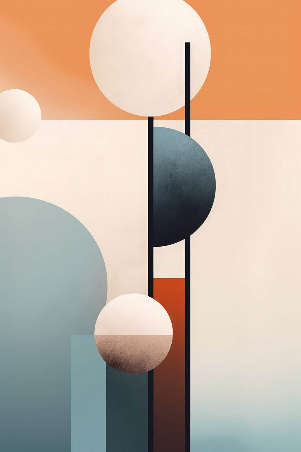 Geometric Abstract Wall Art - beink online art store