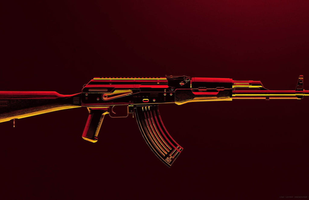 PUBG AK47 Gaming Wall Art - beink online art store