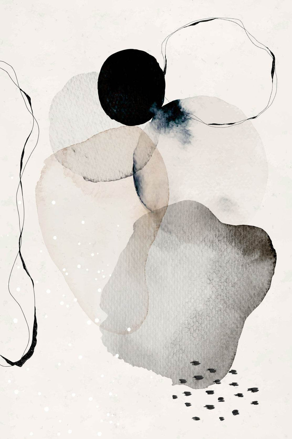 Watercolor Abstract Wall Art - beink online art store