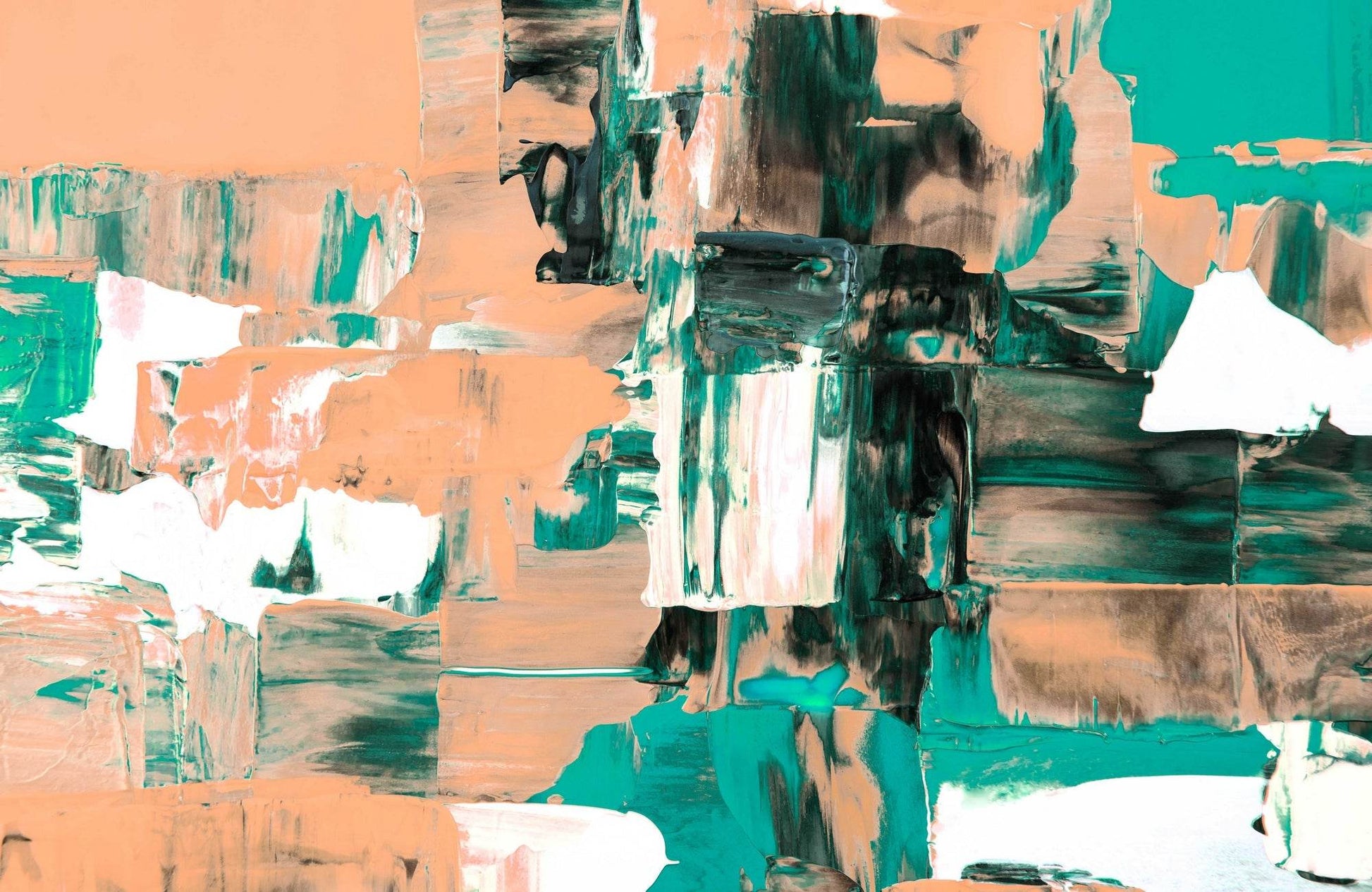 Hand Brush Abstract Wall Art - beink online art store