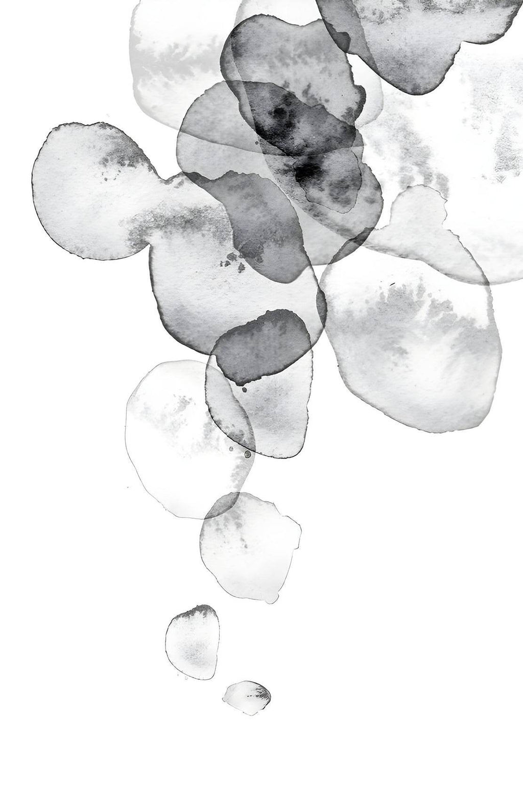 Watercolor Ocean Currents Modern Wall Art - beink online art store
