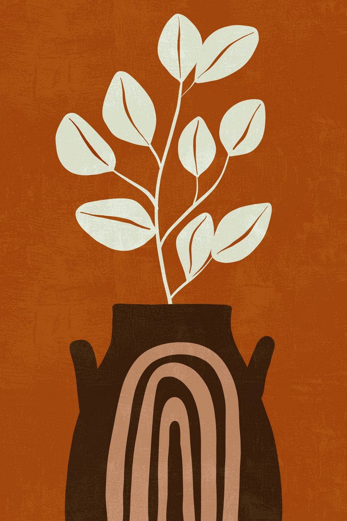 Boho Fantasy Vase Wall Art - beink online art store
