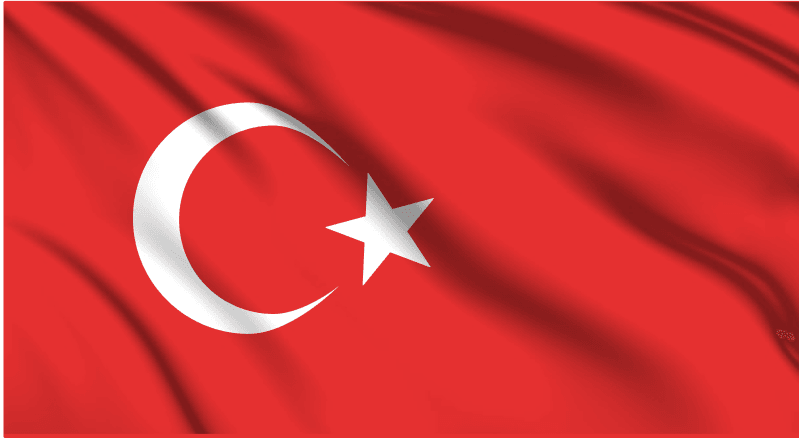 Turkey National Flag Wall Art - beink online art store