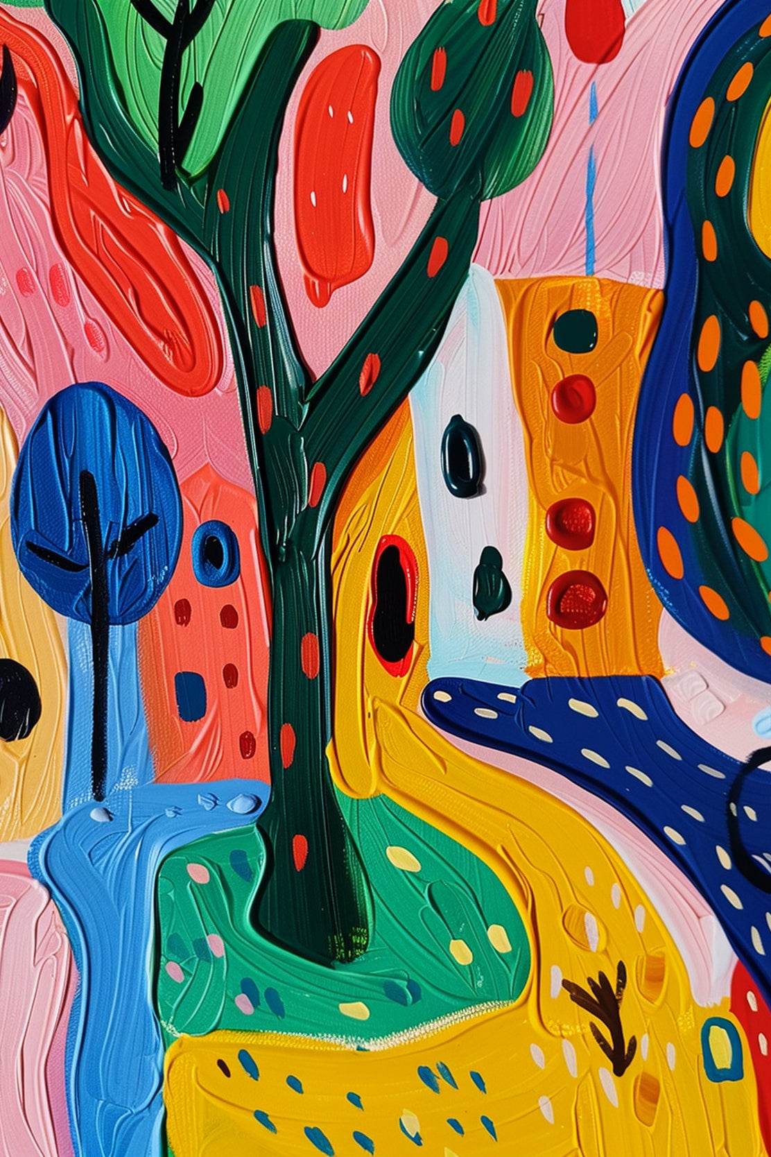 Colorful Landscape Digital Art - beink online art store