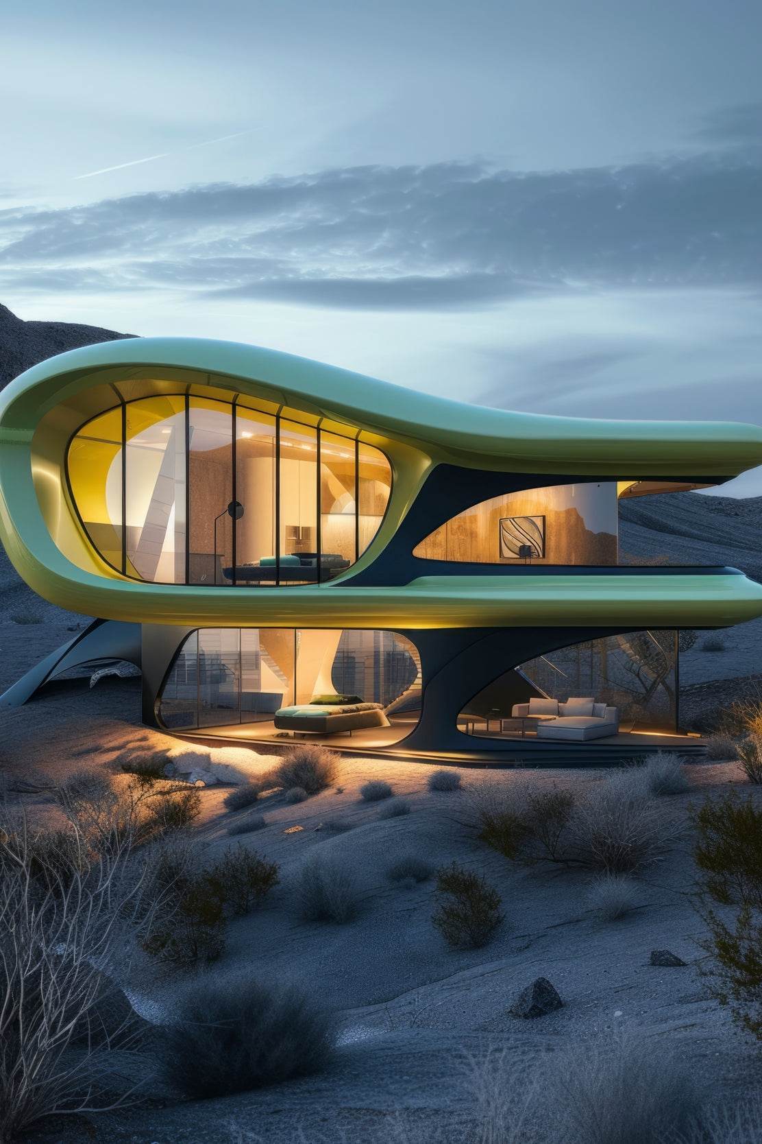 Modern Architecture Wall Art - beink online art store