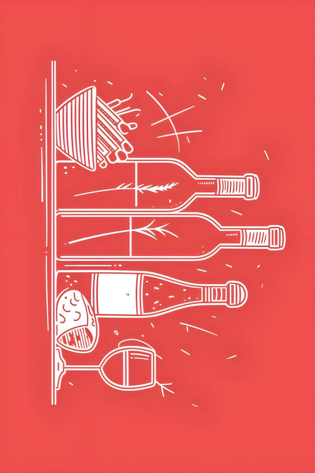 Painting Drink Bottles Wall Art - beink online art store