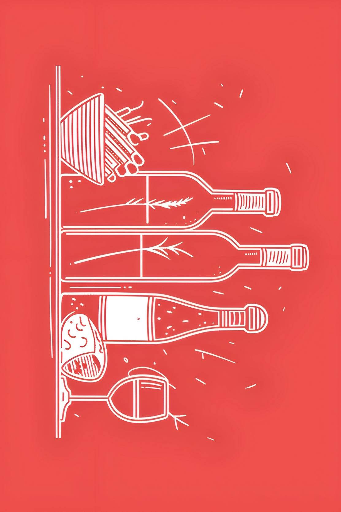Painting Drink Bottles Wall Art - beink online art store