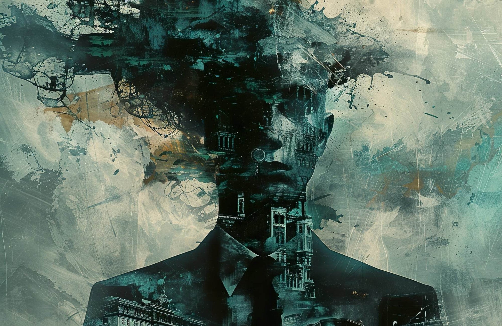 Overburden Mind Visual Digital Art - beink online art store