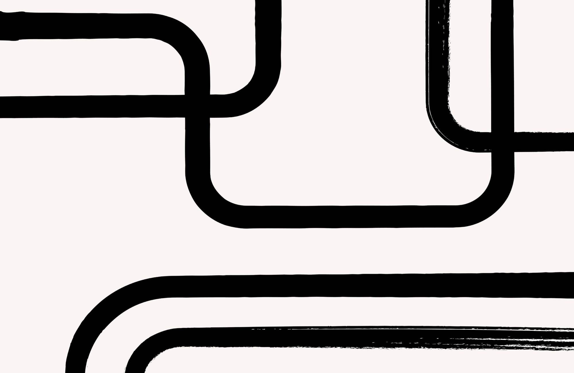 Intersecting Paths Modern Wall Art - beink online art store
