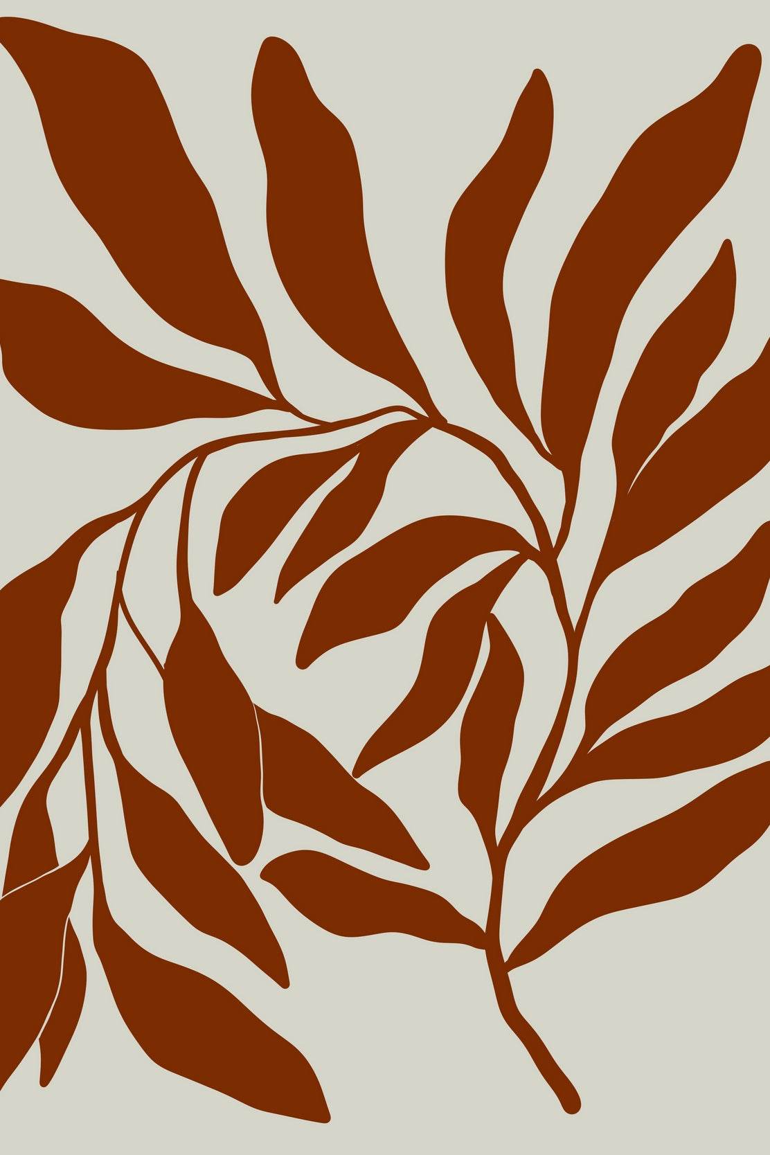 Octopus Leaves Wall Art - beink online art store