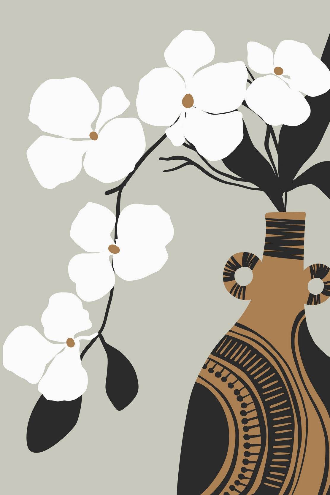 Cherry Blossom Leaves Wall Art - beink online art store