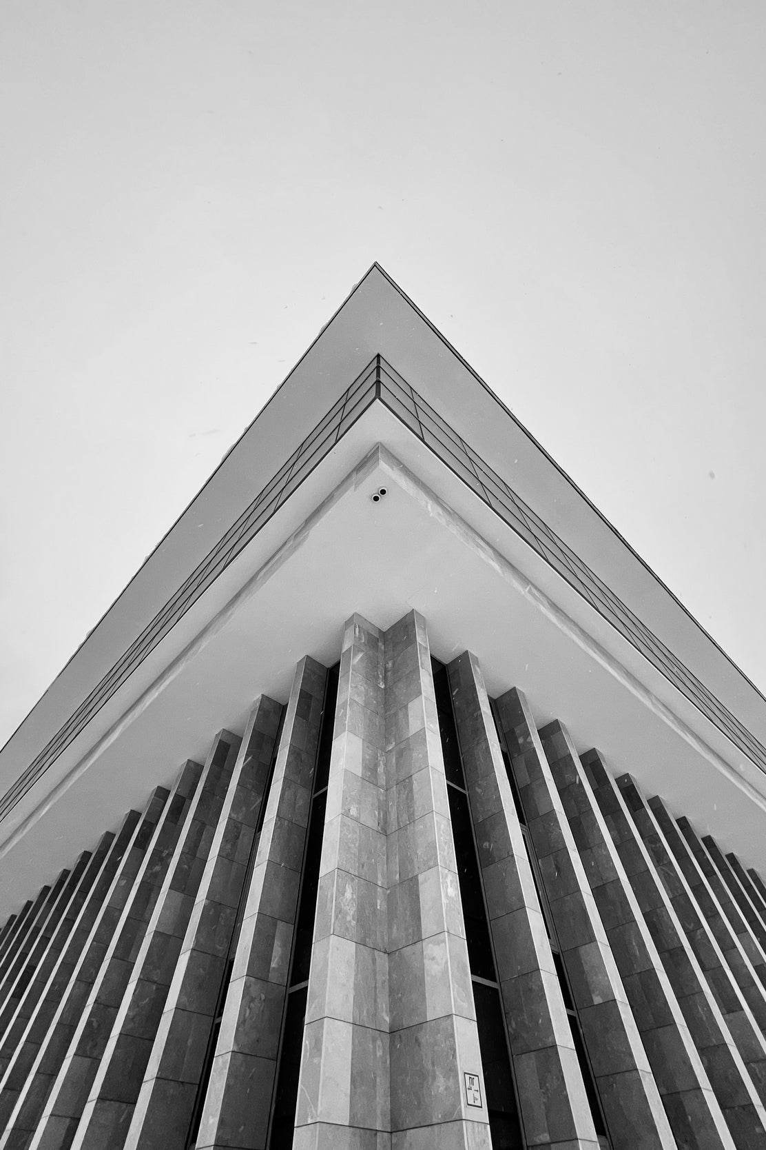 Building Architecture Black & White Wall Art - beink online art store
