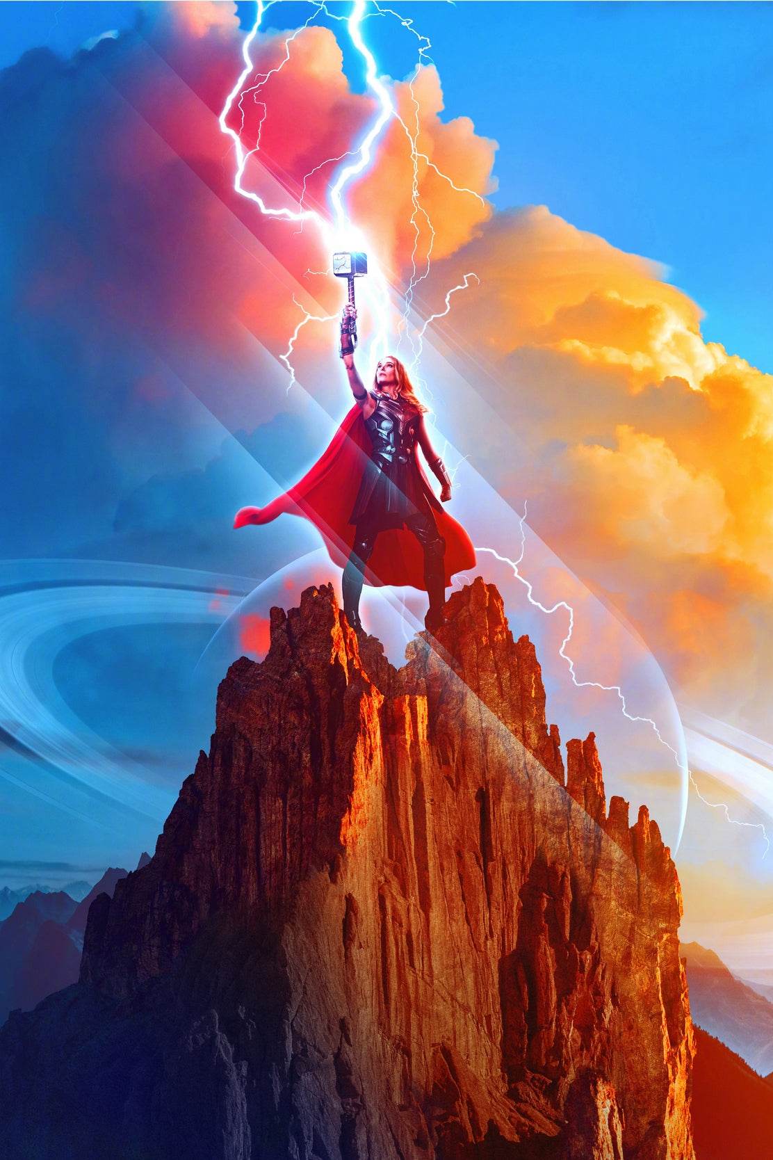 Jane Foster Lady Thor Takes the Mantle Wall Art - beink online art store