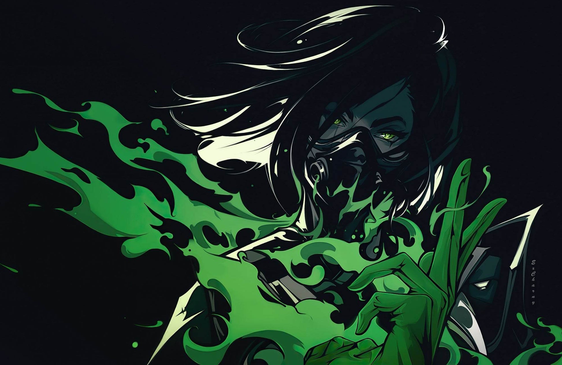 Anime Viper Valorant Gaming Wall Art - beink online art store