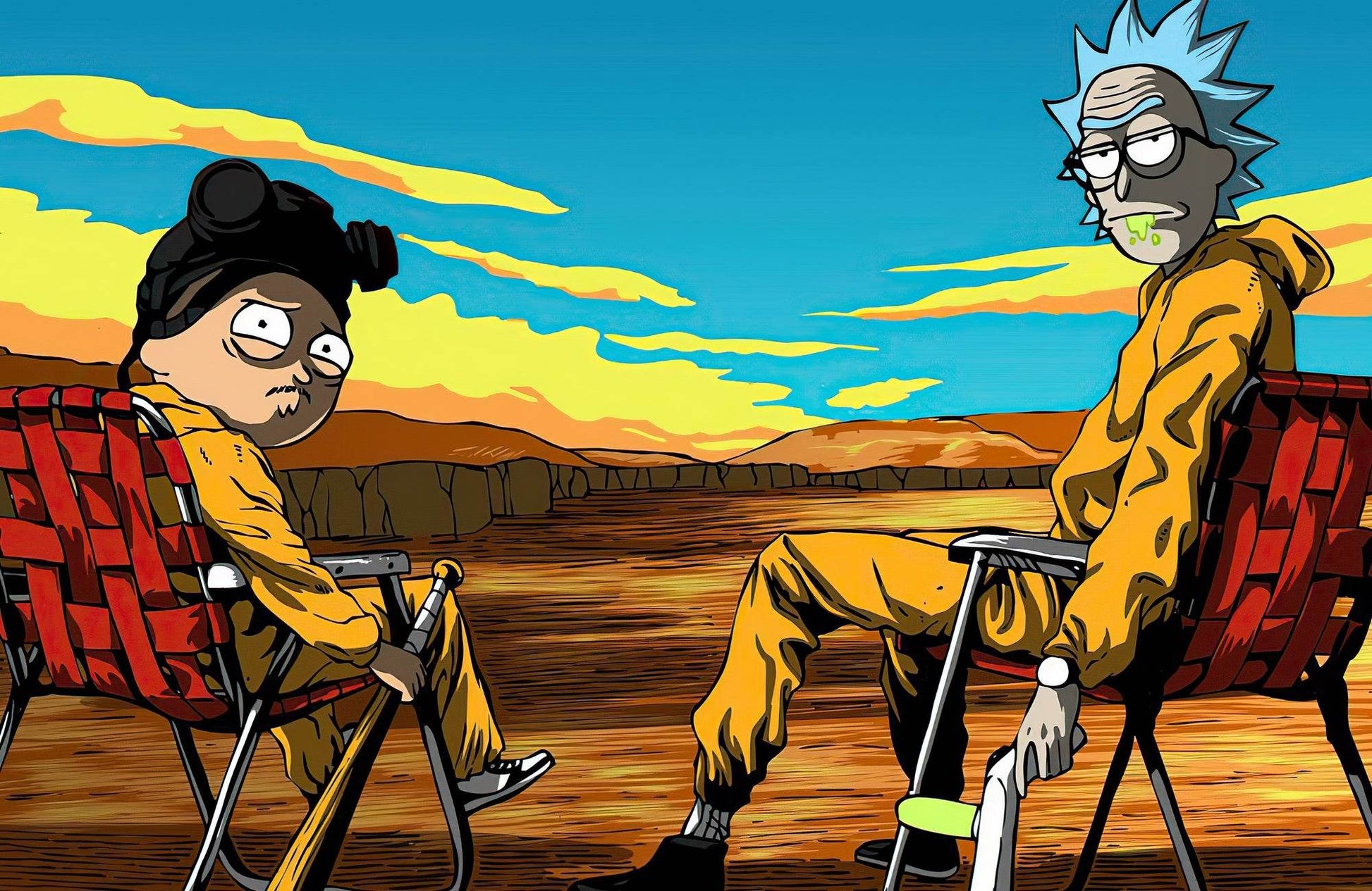 Rick and Morty Wall Art - beink online art store