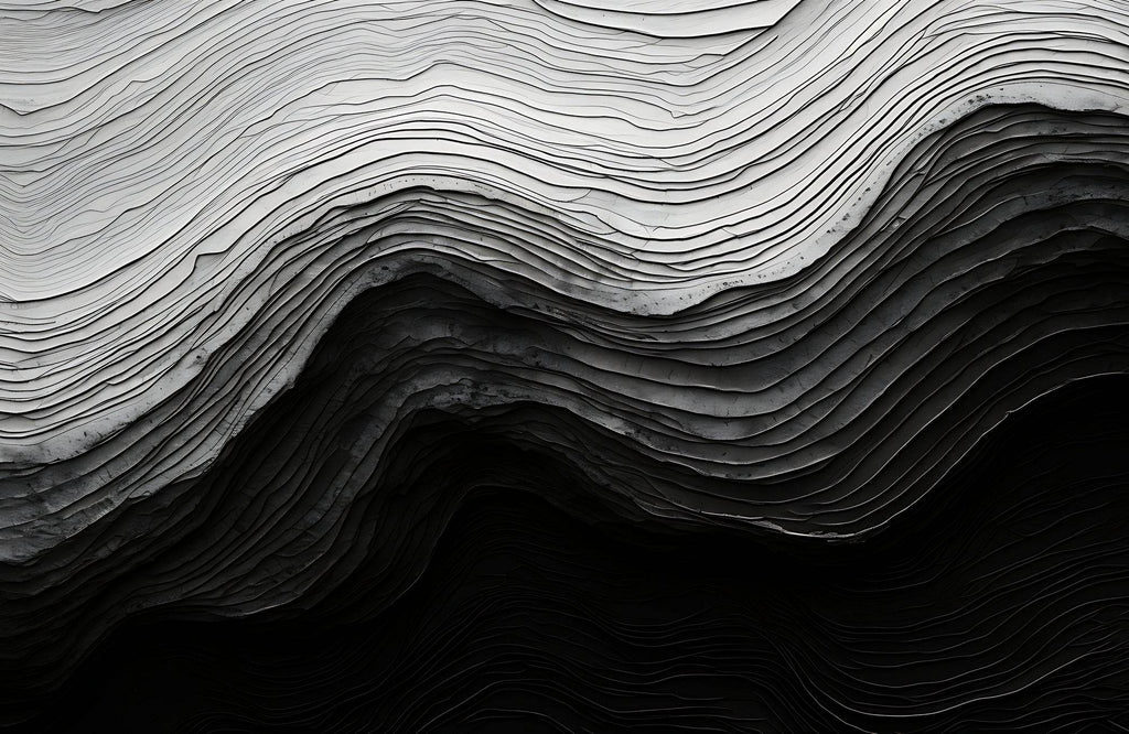 Rock Shadow Abstract Wall Art - beink online art store