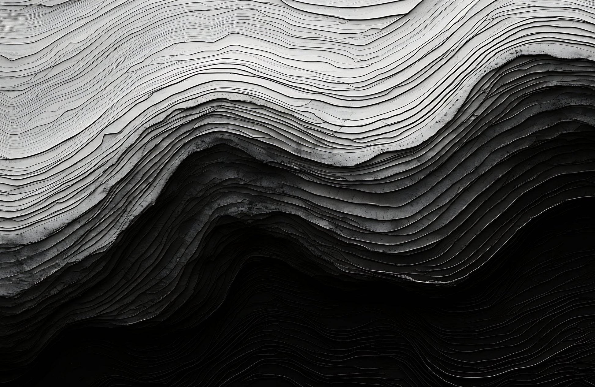 Rock Shadow Abstract Wall Art - beink online art store