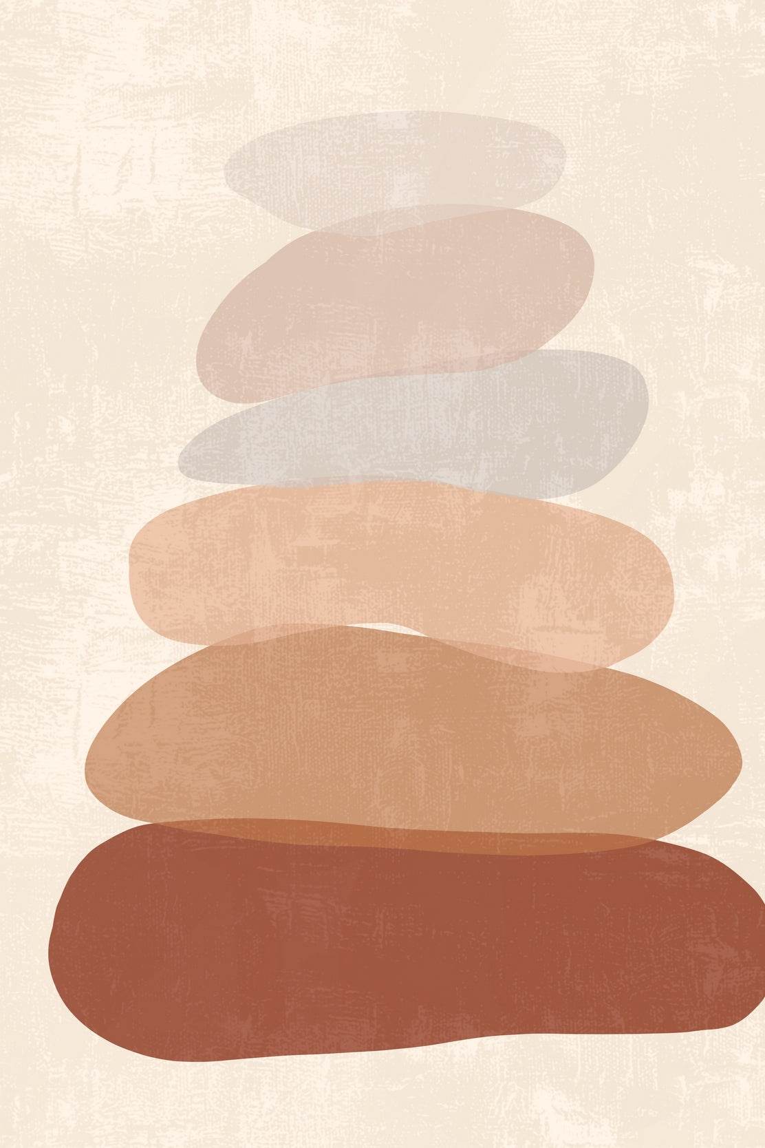 Balance of Stones Wall Art - beink online art store
