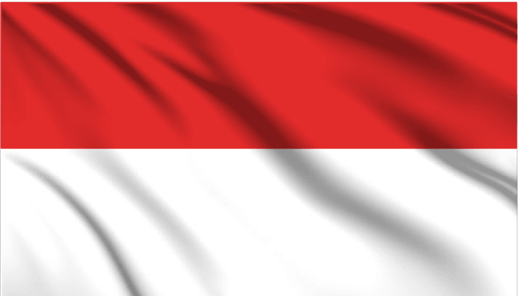 Indonesia National Flag Wall Art - beink online art store