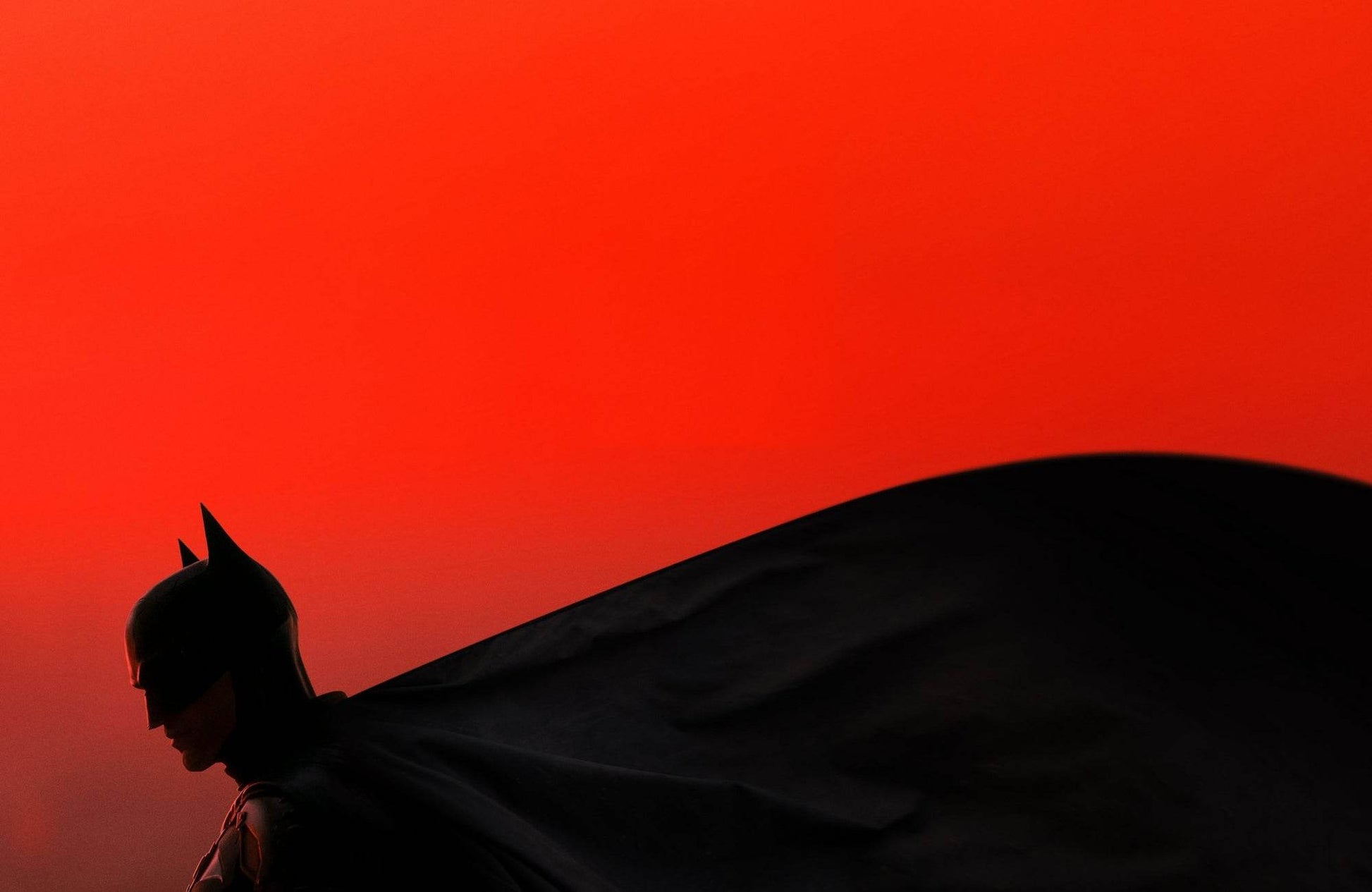 The Batman Character with Red Background Wall Art - beink online art store