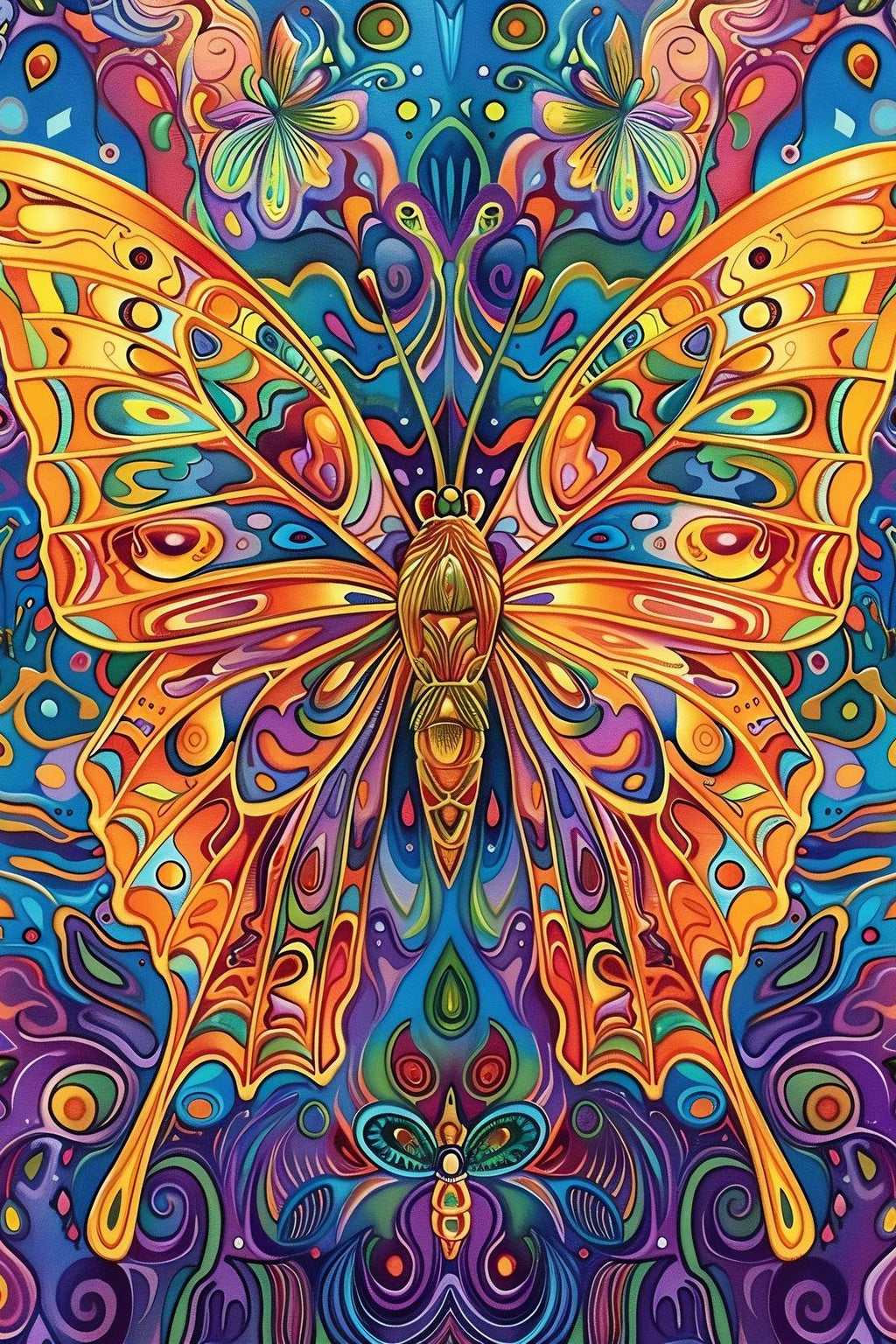 Majestic butterfly Wall Art - beink online art store