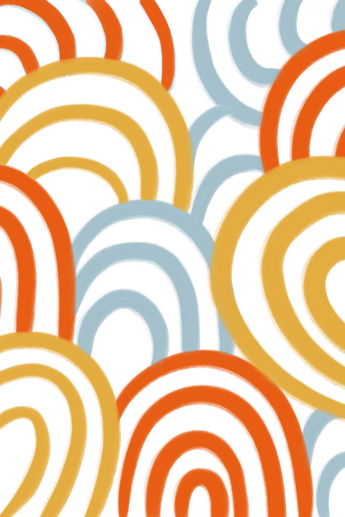 Colored Circles Wall Art - beink online art store