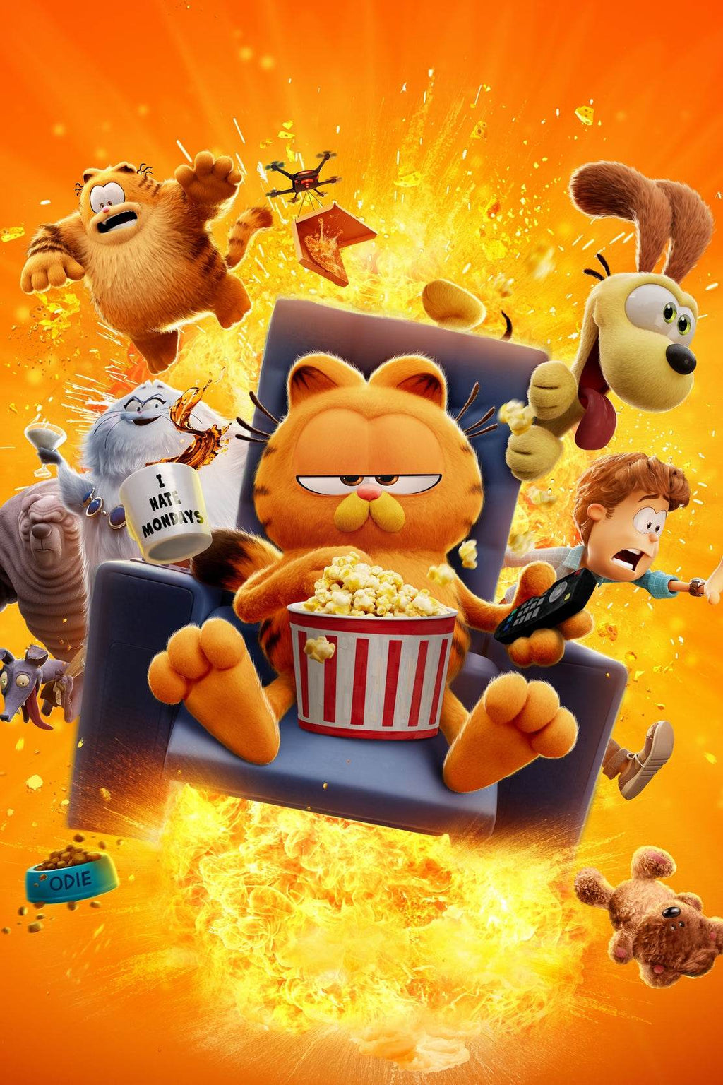 Garfield Movie Adventure Wall Art - beink online art store