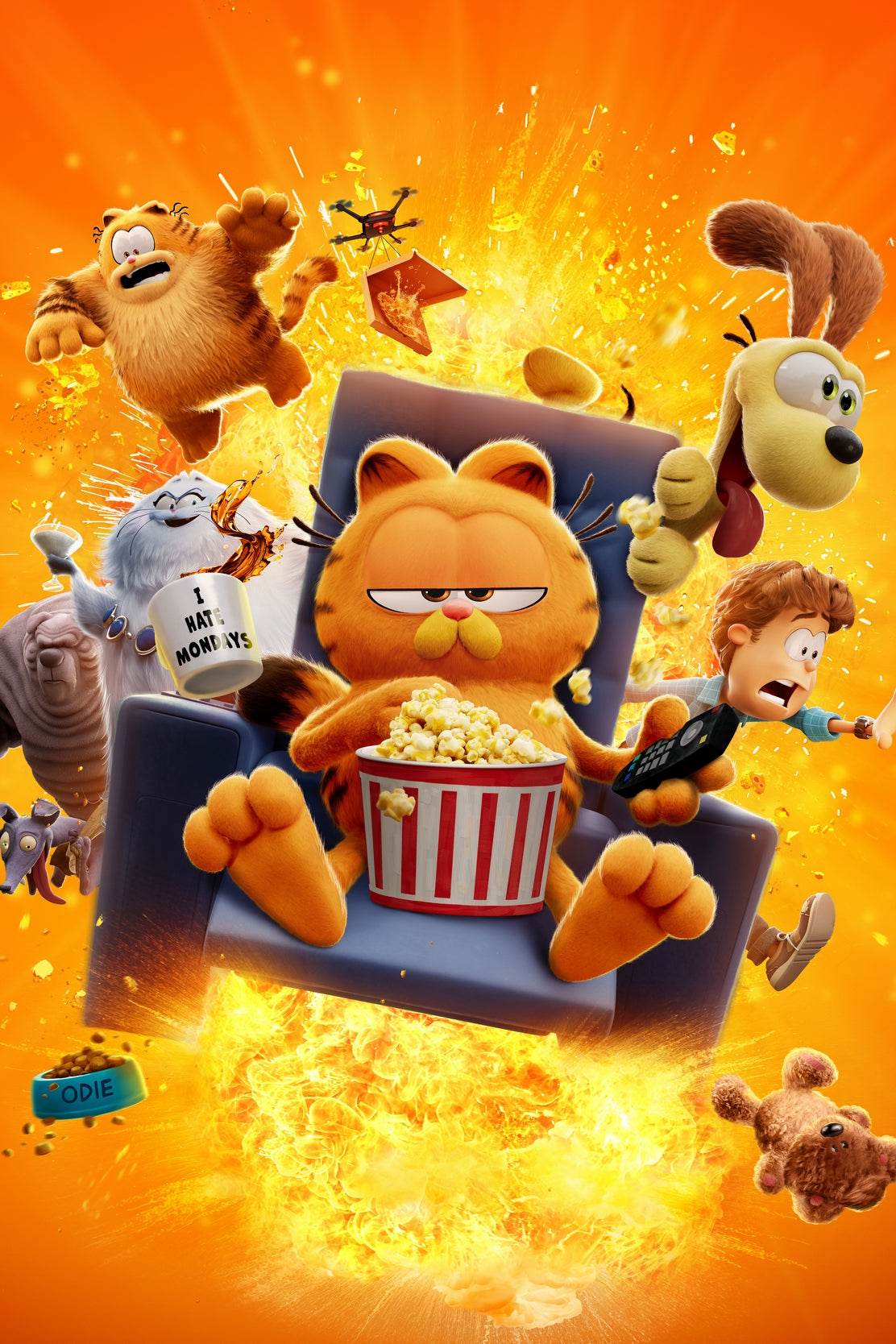 Garfield Movie Adventure Wall Art - beink online art store