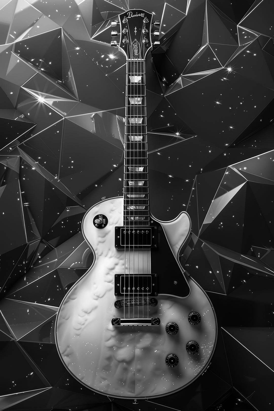 Classic Rock Guitar Wall Art - beink online art store
